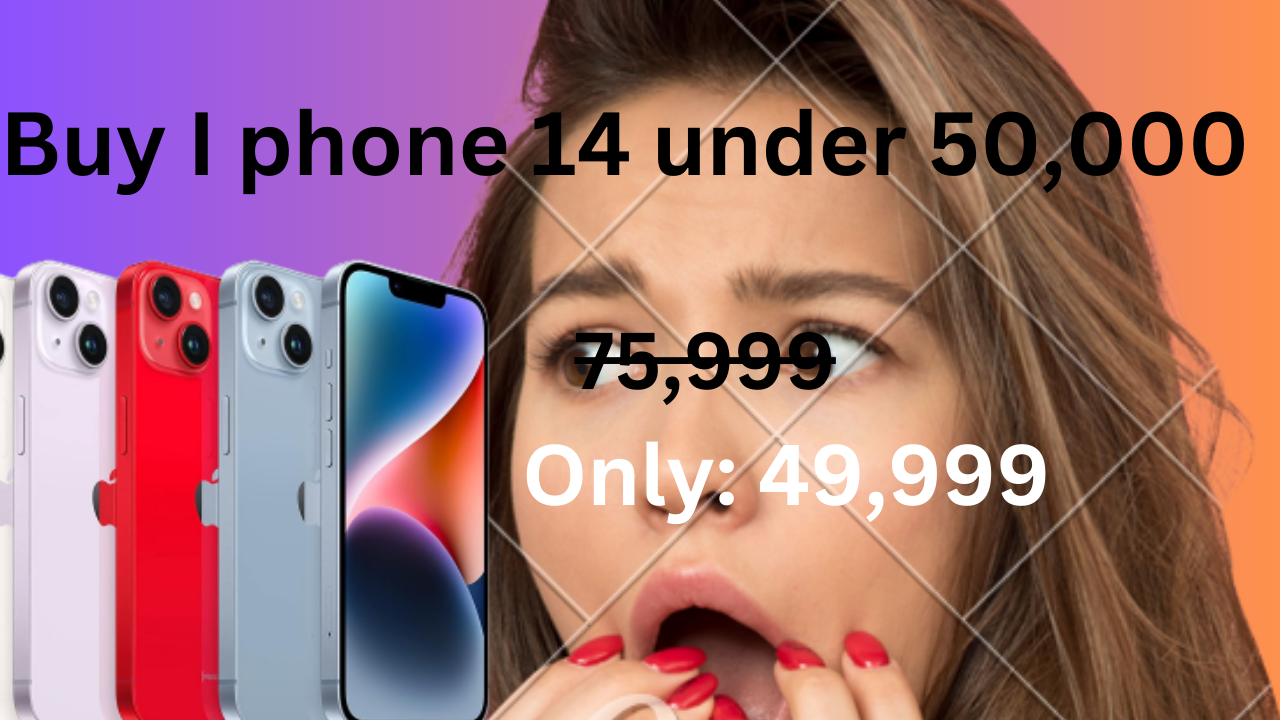 Read more about the article Iphone 14 we can buy this mobile under 50000 in Big Billion Day sale